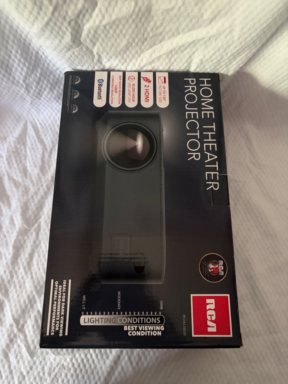 NIB RCA Home Theater Projector
